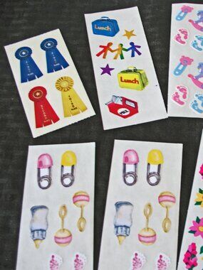 Creative Memories Ribbons, School, Handprints, Baby, Floral, Clown. ♥